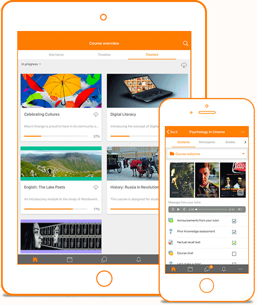 Moodle App - Moodle - Mobile Learning on iOS, Android & PC